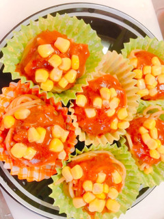 お弁当用冷凍ミートスパゲッティ♡-レシピのメイン写真