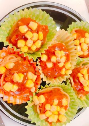 お弁当用冷凍ミートスパゲッティ♡-レシピのメイン写真