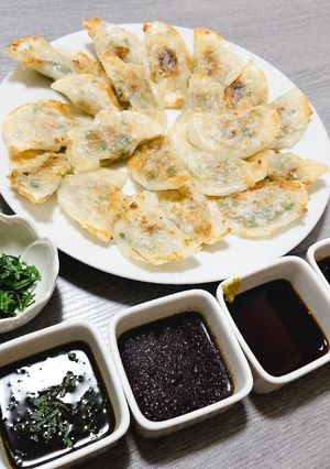 お酒のお供に！ぺたんこ餃子♡-レシピのメイン写真