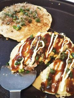簡単本格的~ねぎ焼き~たまにキャベツ焼き-レシピのメイン写真