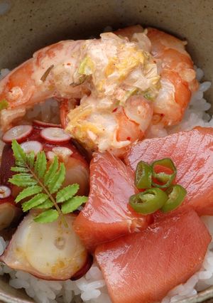 ピリ辛３兄弟丼-レシピのメイン写真