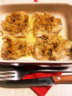 きのう何食べた?鶏肉の香草パン粉焼き再現-レシピのメイン写真