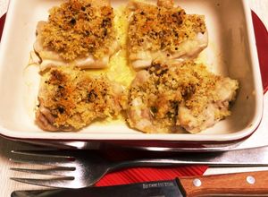 きのう何食べた？鶏肉の香草パン粉焼き再現-レシピのメイン写真
