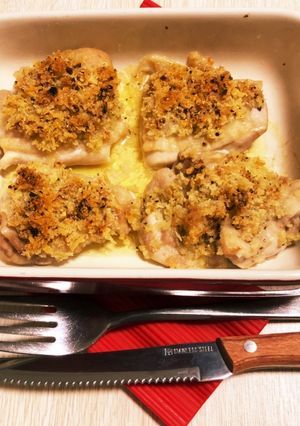 きのう何食べた？鶏肉の香草パン粉焼き再現-レシピのメイン写真