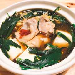 もつ煮込み風鶏鍋 節約4種縛り-レシピのメイン写真