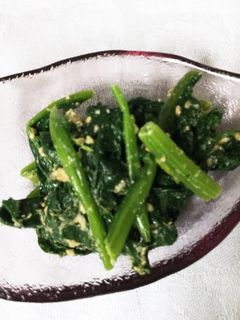 ほうれん草の胡麻和え-レシピのメイン写真