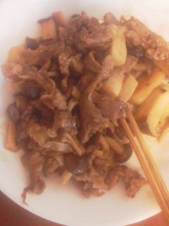 キノコと豚肉の和風炒め-レシピのメイン写真