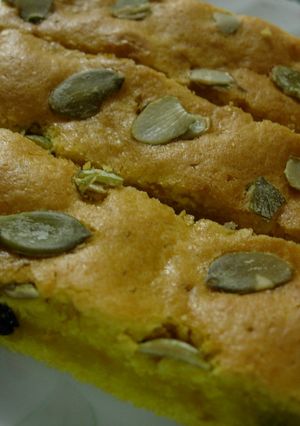 ずぼらでOK！な　カボチャのケーキ-レシピのメイン写真