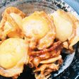 青森産ベビーホタテの蒸し焼き〜バター醤油