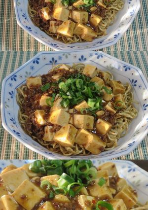 かた焼きそば風麻婆麺-レシピのメイン写真