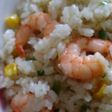 なんとなく冷凍エビピラフ風