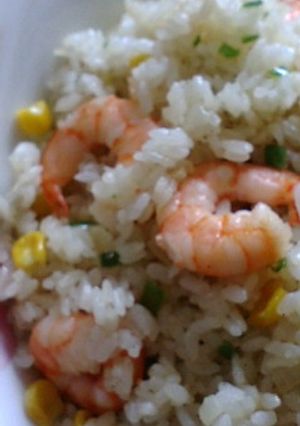 なんとなく冷凍エビピラフ風-レシピのメイン写真