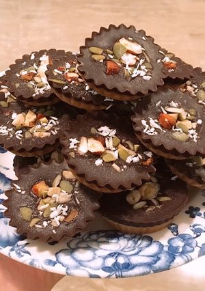 ナッツバターチョコレート-レシピのメイン写真