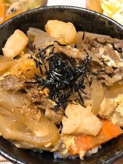 肉じゃが丼-レシピのメイン写真