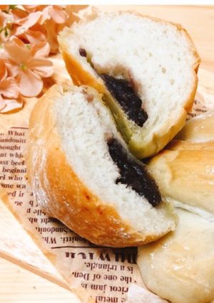 あんバター塩バン&ホイップ塩あんパン-レシピのメイン写真