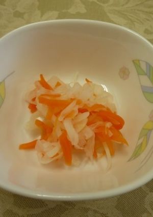 なます（透析食）-レシピのメイン写真