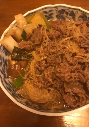 牛肉のすき煮-レシピのメイン写真
