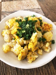 ミョウガと柚子胡椒のパラパラ炒飯-レシピのメイン写真