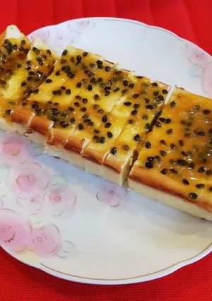 パッションフルーツのクリームチーズケーキ-レシピのメイン写真
