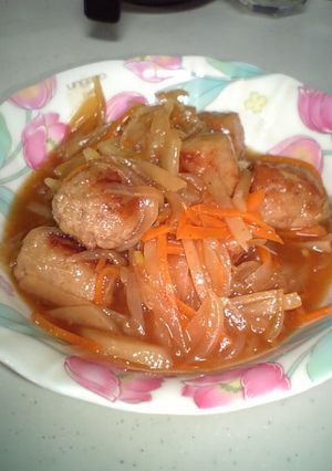 甘酸っぱい～肉団子の野菜あんかけ-レシピのメイン写真