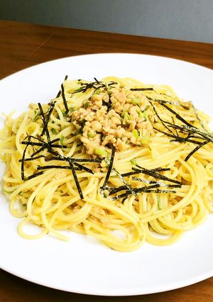 簡単！納豆パスタ-レシピのメイン写真