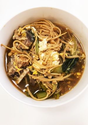 鯖缶と余り物で簡単煮物-レシピのメイン写真