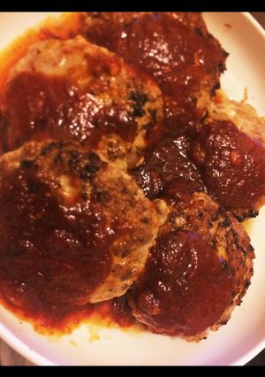 ハンバーグ-レシピのメイン写真