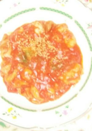 超簡単❗トマト缶で鶏肉のトマト煮込み☺⛄-レシピのメイン写真