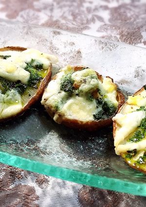 しいたけのパセリソースチーズ焼き-レシピのメイン写真
