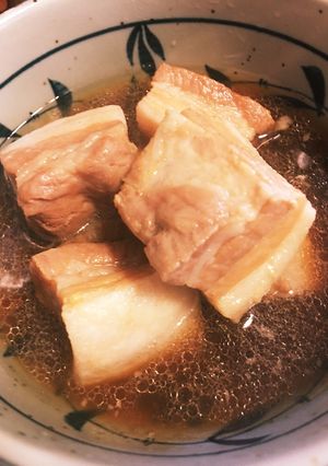 簡単ヘルシーに作る豚の角煮-レシピのメイン写真