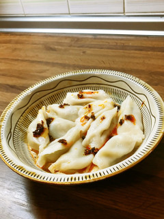 ピリ辛水餃子♪(のタレ)-レシピのメイン写真