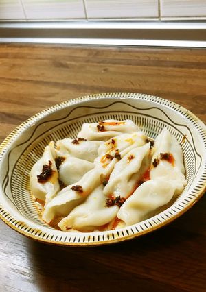 ピリ辛水餃子♪（のタレ）-レシピのメイン写真