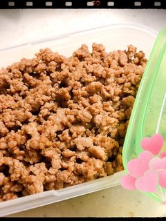 ☆韓国風な?肉そぼろ☆-レシピのメイン写真