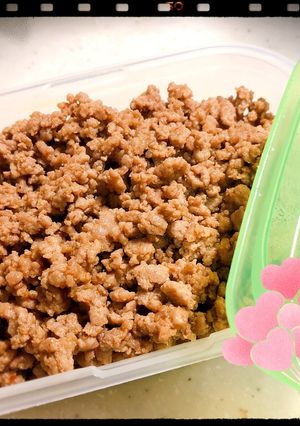 ☆韓国風な？肉そぼろ☆-レシピのメイン写真
