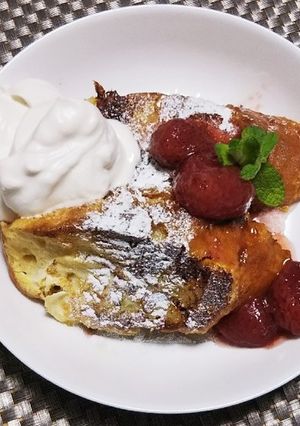 バケットのフレンチトースト-レシピのメイン写真