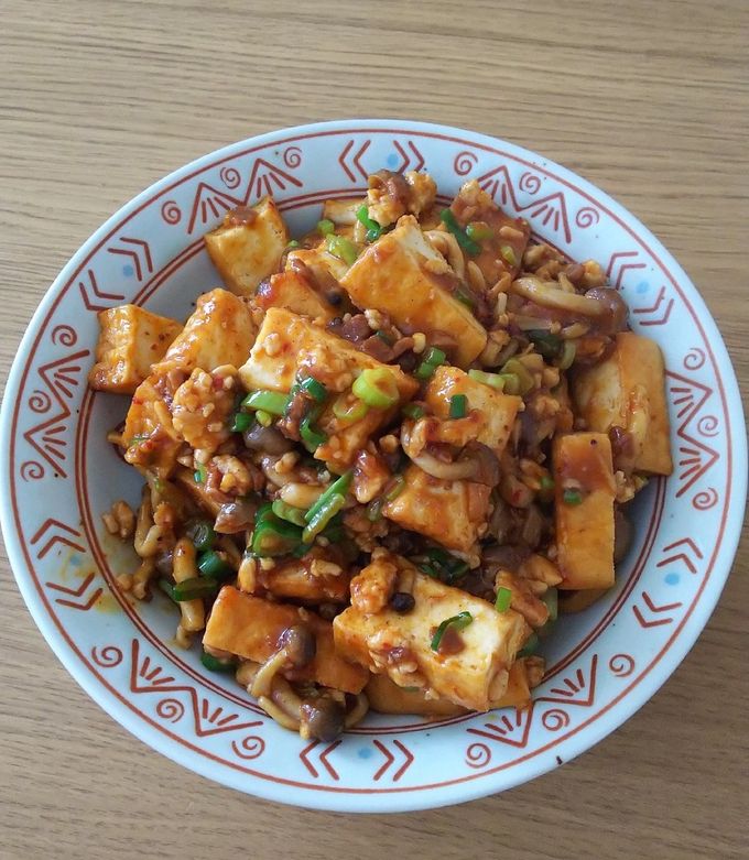 水っぽくならない！厚揚げでマーボー豆腐 by みるみっふぃ