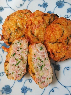 簡単!自家製さつま揚げ♪紅しょうが天♪-レシピのメイン写真