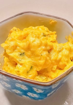 かぼちゃ&ホイップクリーム-レシピのメイン写真