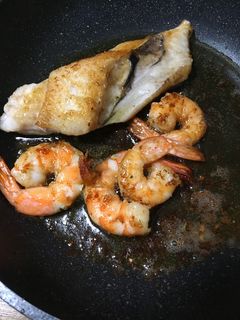 超簡単 エビと白身焼き-レシピのメイン写真