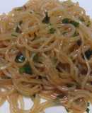 簡単美味なこんにゃく焼きそば香港風に