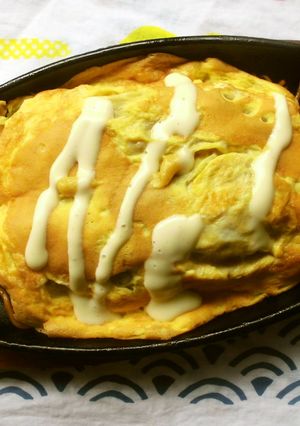 オム焼きそば♪たまご1つでコーティン具-レシピのメイン写真