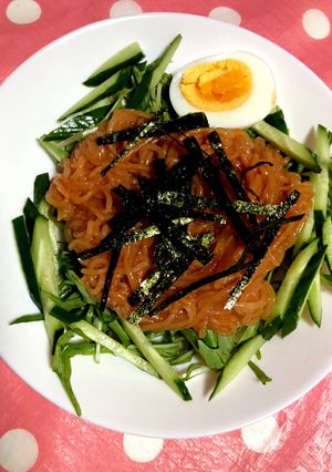 しらたきでビビン麺風-レシピのメイン写真