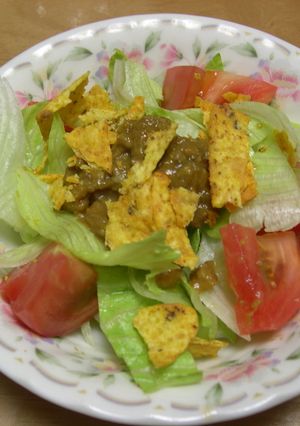 タコスサラダ（カレー）-レシピのメイン写真