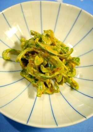 簡単！ピーマンのゴマ味噌和え-レシピのメイン写真