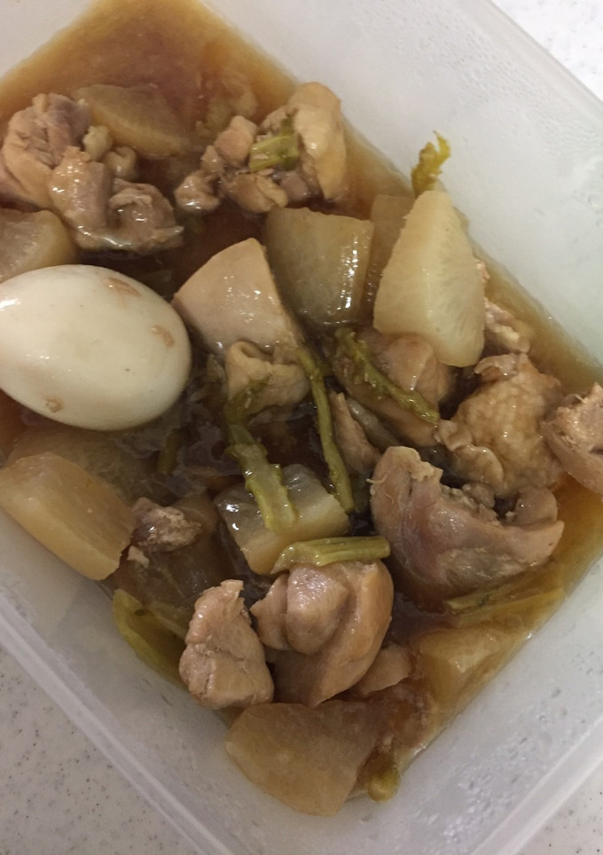 大根と鶏肉の煮物-レシピのメイン写真