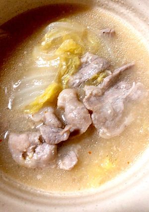 豚白菜の味噌スープ煮-レシピのメイン写真