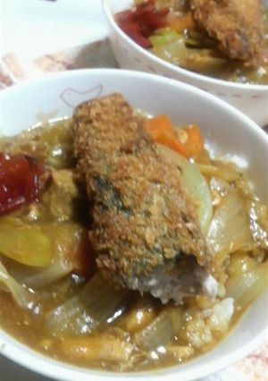 ☆新たまねぎ☆のサバカレー丼-レシピのメイン写真