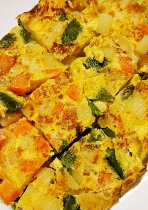 作り置き☆卵焼き器で作るスクエアオムレツ-レシピのメイン写真