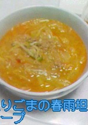 ねりごまの春雨坦々スープ-レシピのメイン写真