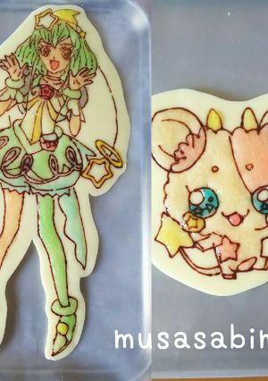 キャラチョコ☆キュアミルキー☆おうし座-レシピのメイン写真